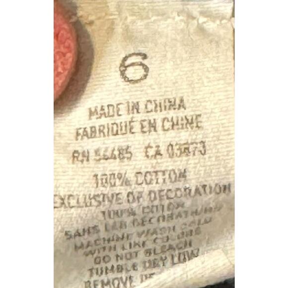 American Eagle Women's Short Raw Hem Distressed Denim Bleach Splatter Blue 6 - Picture 9 of 10